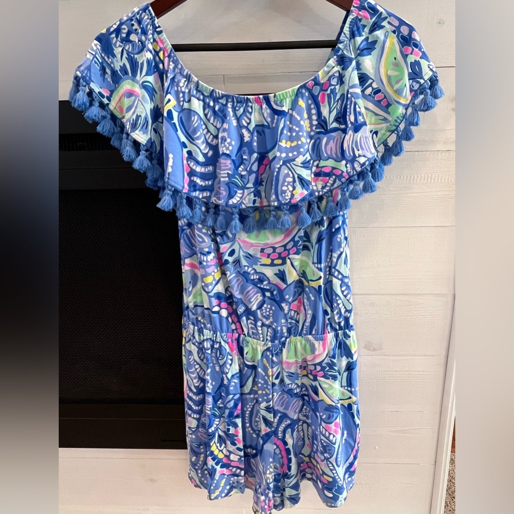 Lilly Pulitzer romper Blue size XS. 1241